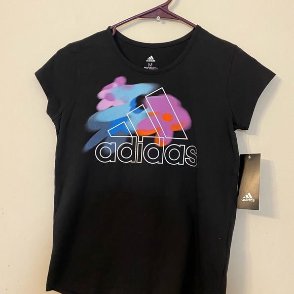 ADIDAS BLACK TEE - Picture 3 of 9
